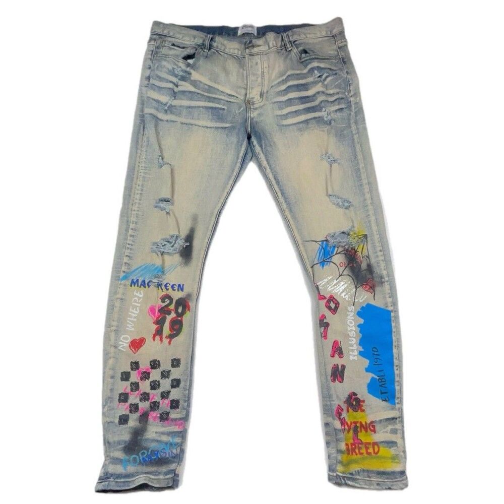 Mac Keen Market Jeans Distressed 2019 Size 42